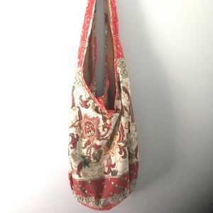 Boho Crossbody Slouch Bag